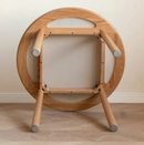 Kajo 全實木岩板小圓桌-7