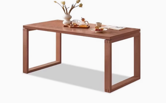 GETTY 實木靠牆大板餐桌