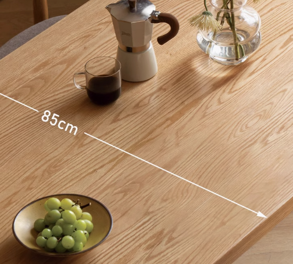 GETTY 實木靠牆大板餐桌