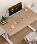 原木風 - 附抽屜升降書桌-4