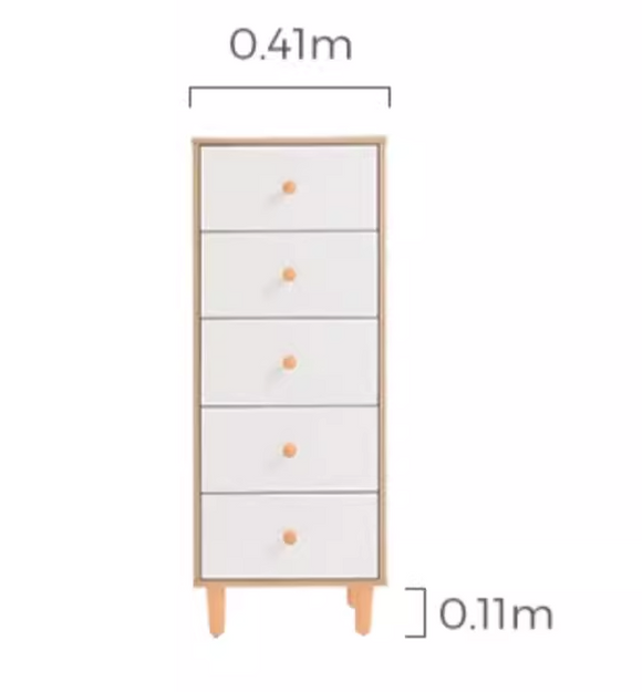Elegante 原木色五斗櫃 Bedroom Cabinet