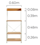 Cookly可移動多功能廚房置物架/落地架-6