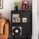 Lepo-B 簡約多用途黑色餐邊櫃-5