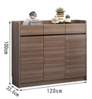 Stivaletto  INS 胡桃色鞋櫃-9