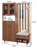 Kevat 簡約多用途鞋櫃-14