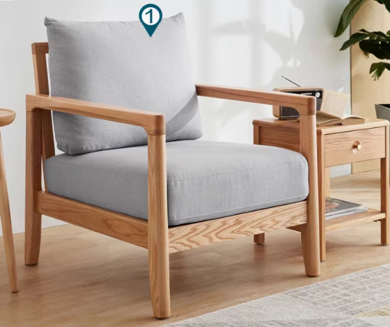 Koto 實木科技布沙發