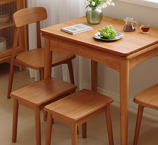 Kanta 實木折疊餐桌組合