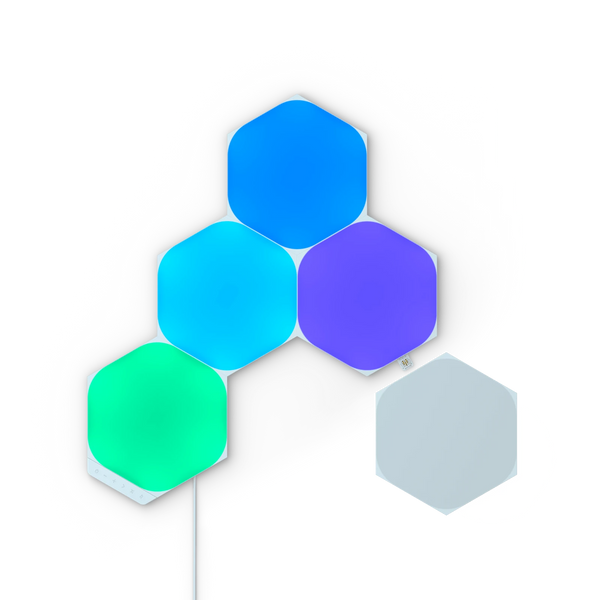 Nanoleaf Shapes Hexagons 智能拼裝照明燈 （5個六角形燈板Smarter Kit）