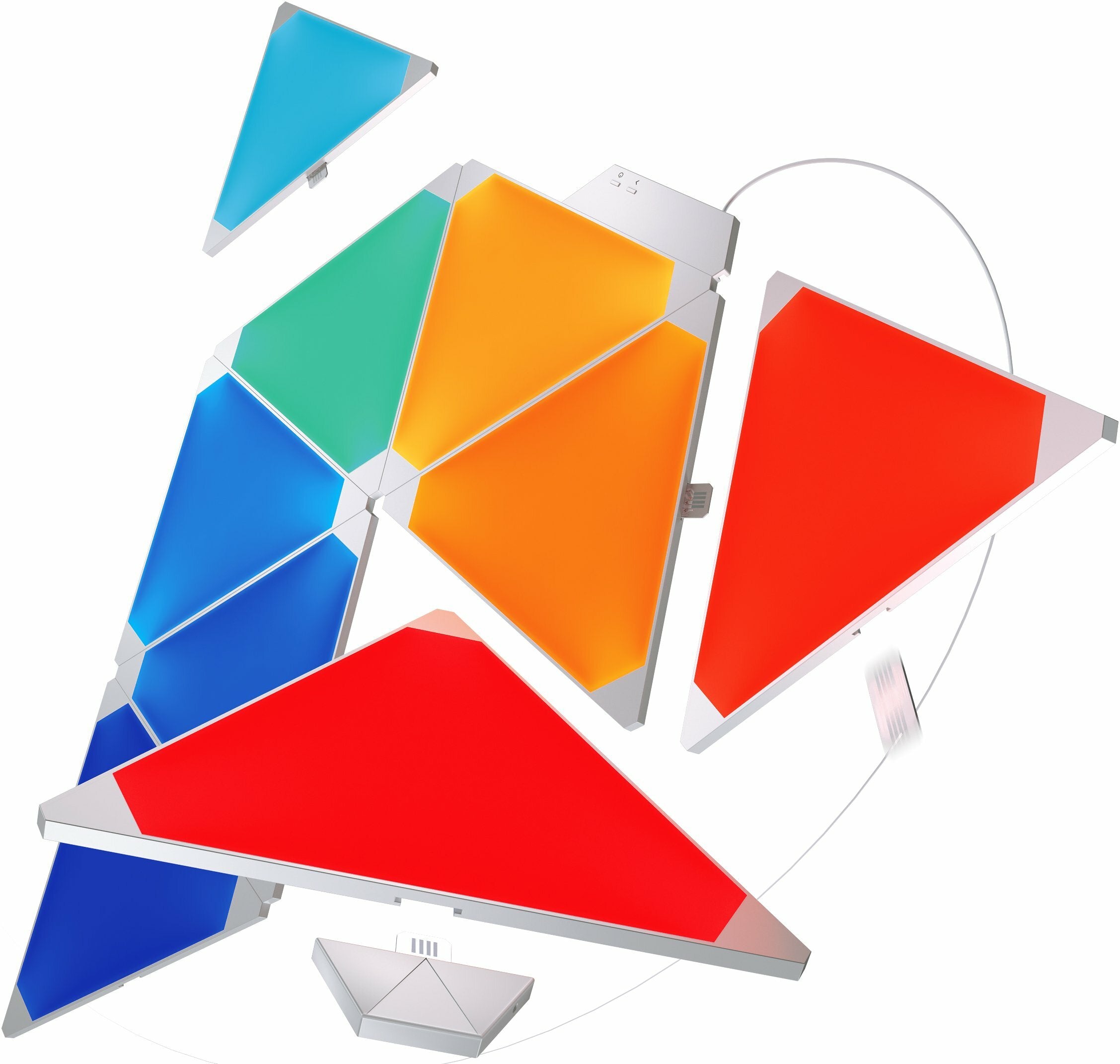 Nanoleaf Shapes Triangle 智能拼裝照明燈 Smarter Kit (最新一代 9個三角形燈板 Panels)