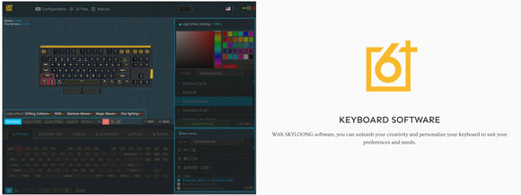 Skyloong GK104 Pro 無線螢幕機械鍵盤 - 量子機甲No.1