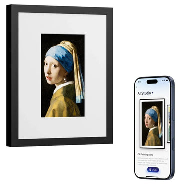 SwitchBot AI 藝術畫布 7.3"《E-ink Spectra 6 全彩電子藝術畫框》- 7.3吋屏