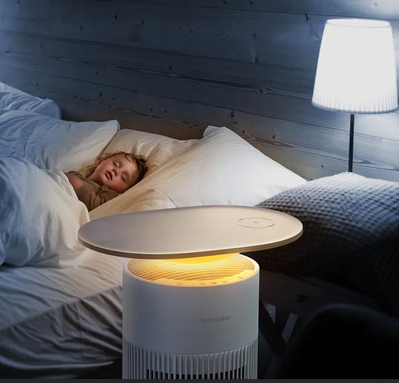 SwitchBot Air Purifier (Table) 寵物智能空氣清新機 【連茶几+無線充】