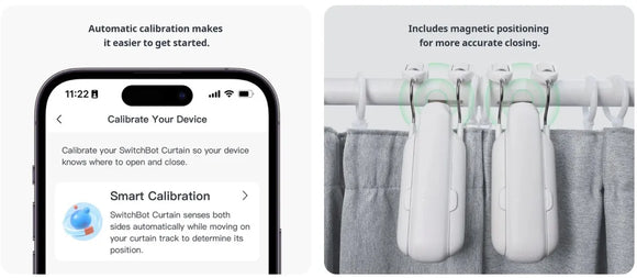 SwitchBot Curtain 3 - 窗簾機器人第3代 - I形軌道 (工字軌道)