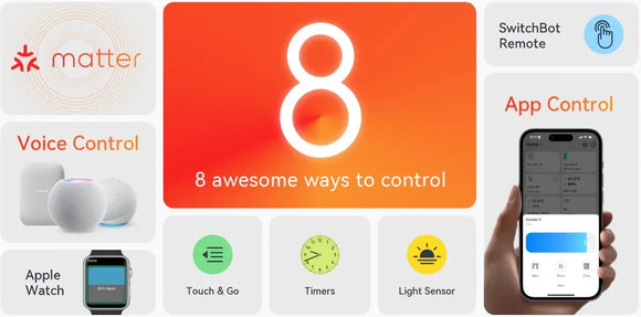 SwitchBot Curtain 3 - 窗簾機器人第3代 - U形軌道