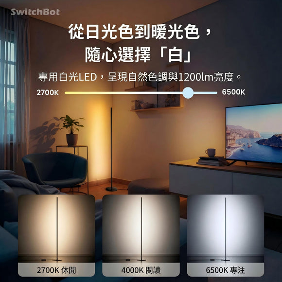 SwitchBot Floor Lamp RBG 幻彩座地氣氛燈