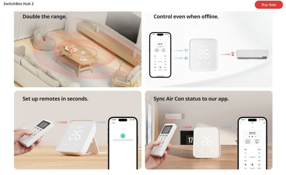 SwitchBot Hub 2 智能管家