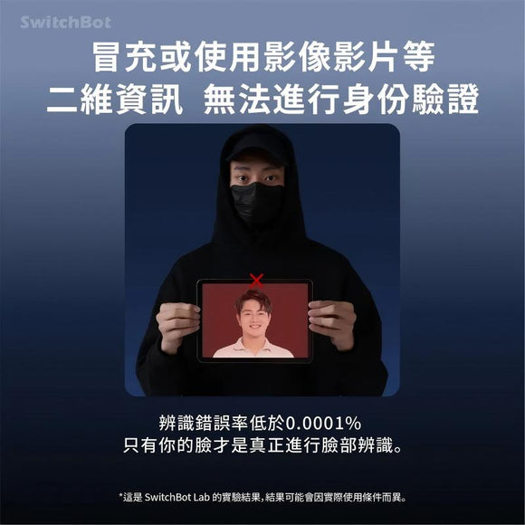 SwitchBot Keypad Vision【Vision解鎖器 -人臉/指紋/密碼】