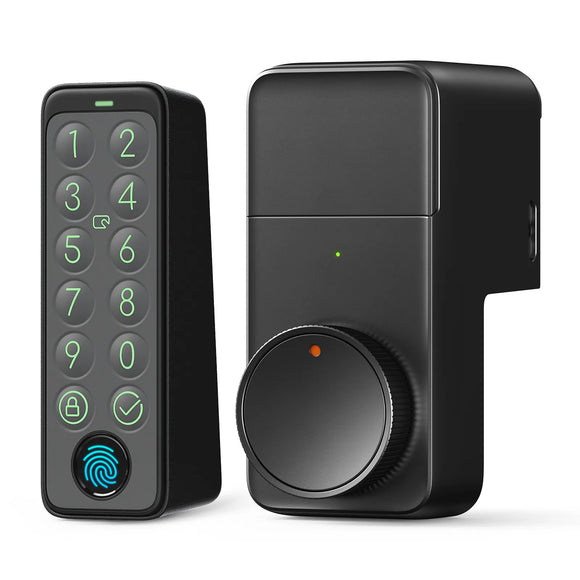 SwitchBot Smart Lock Pro combo套裝1【智能門鎖】+ Keypad Touch 【指紋密碼鎖配置】
