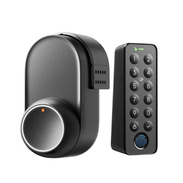 SwitchBot Smart Lock Ultra combo 套裝2【超級智能門鎖】+ Keypad Touch【指紋密碼鎖配置】
