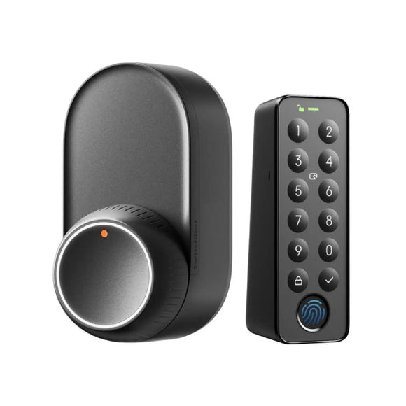 SwitchBot Smart Lock Ultra combo 套裝2【超級智能門鎖】+ Keypad Touch【指紋密碼鎖配置】