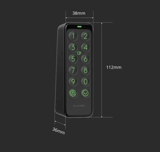 SwitchBot Smart Lock Ultra combo 套裝2【超級智能門鎖】+ Keypad Touch【指紋密碼鎖配置】