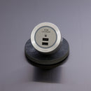 eubiq USB雙位適配器 1.0A和2.4A輸出埠（移動USB雙位插座）USB-2