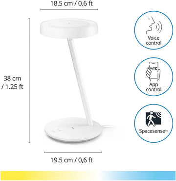 WiZ Softening Fill Light Desk Lamp - 0