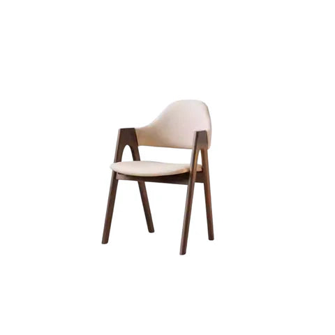 YC002 Chaise 北歐橡木布藝扶手餐椅