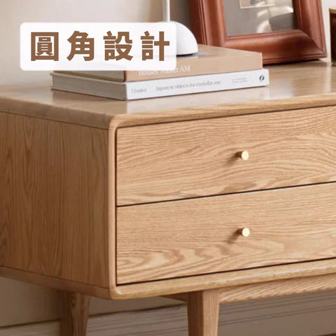 YE009 Ribalta 實木長虹玻璃推拉門電視櫃