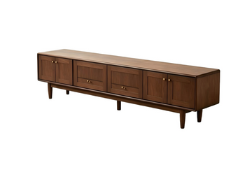YE010 Base Solid Wood TV Cabinet with Divided Storage