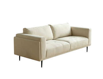YF014 Perla Cream Style Linear Sofa