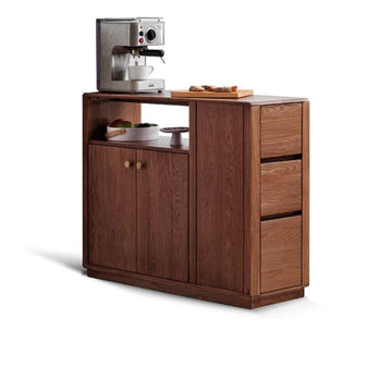 YH006 Pied Solid Wood Storage Coffee Table - 0