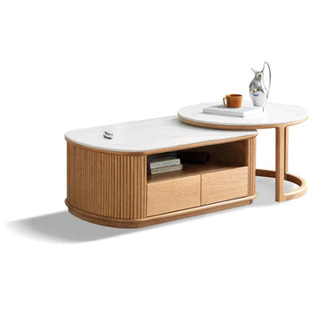 YH007 Base Sintered Stone Coffee Table Set