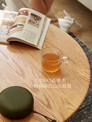YH013 Cuore 簡約實木圓茶台-5