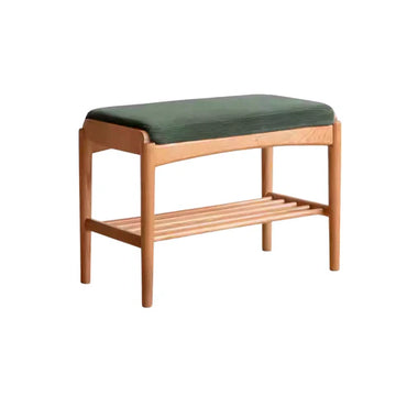 YJ005 Fiaba Solid Wood Shoe-Changing Stool