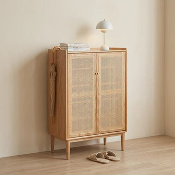 YJ007 Zaffiro Three-Door Rattan-Pattern Sideboard - 0
