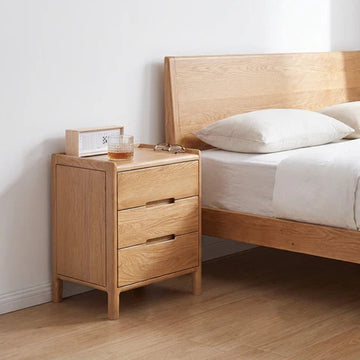 YN003 Base Simple Freestanding Drawer Nightstand - 0