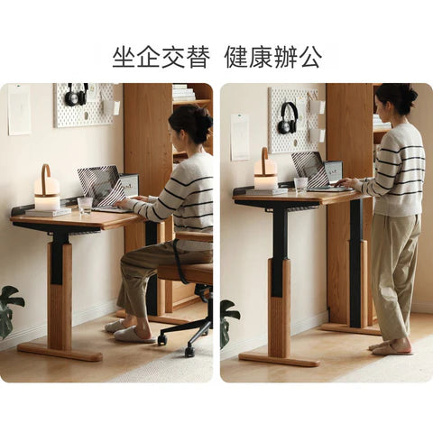YR004 Miele 實木升降枱