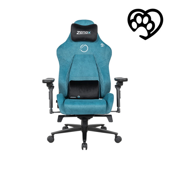 Zenox Jupiter Mk-2 Gaming Chair (Davis Fabric / Peacock Green)