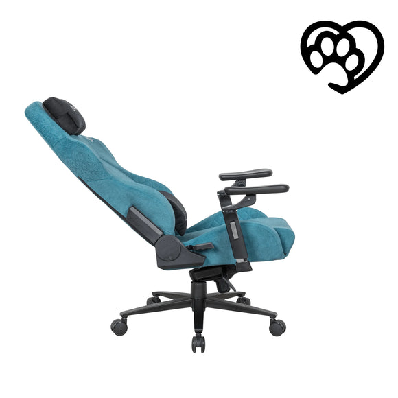 Zenox Jupiter Mk-2 Gaming Chair (Davis Fabric / Peacock Green)