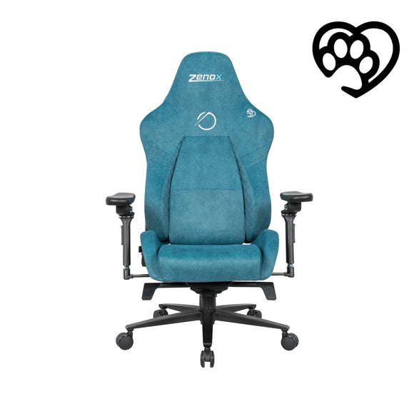 Zenox Jupiter Mk-2 Gaming Chair (Davis Fabric / Peacock Green)