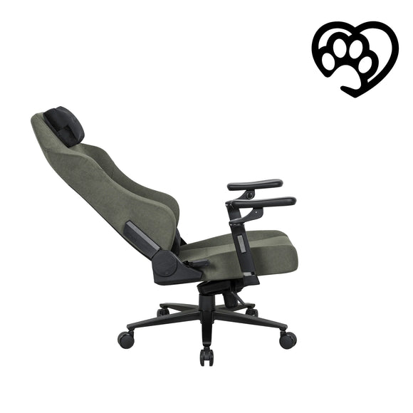 Zenox Ghost Mk-II Gaming Chair (Davis Fabric / Lizard Green)