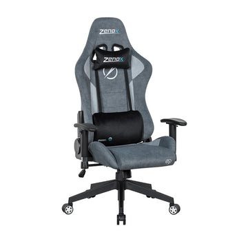 Zenox Mercury Mk-II Gaming Chair (Davis Fabric / Koala Grey)
