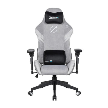 Zenox Saturn Mk-2 Gaming Chair (Davis Fabric / Snow Bunny Grey) - 0