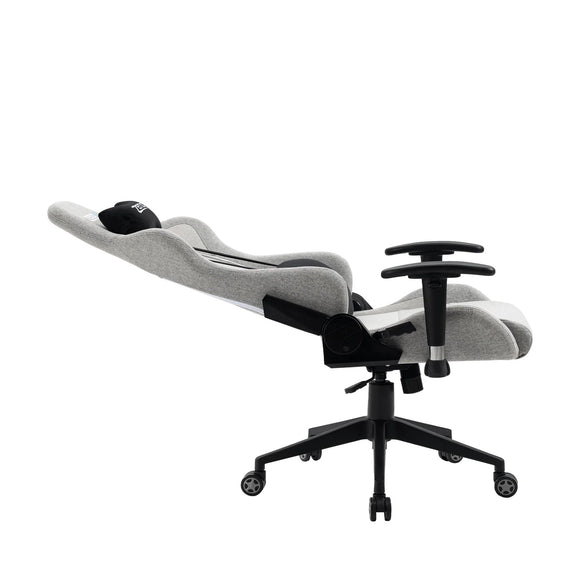 Zenox Mercury Mk-II Gaming Chair (Davis Fabric / Koala Grey)