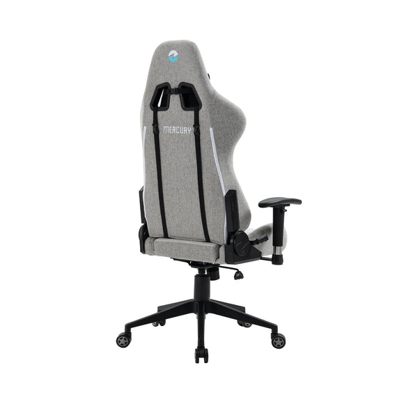 Zenox Mercury Mk-II Gaming Chair (Davis Fabric / Koala Grey)