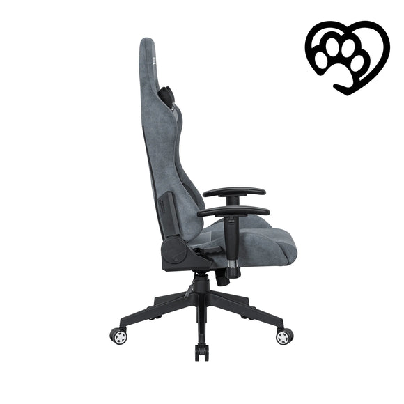 Zenox Mercury Mk-II Gaming Chair (Davis Fabric / Koala Grey)