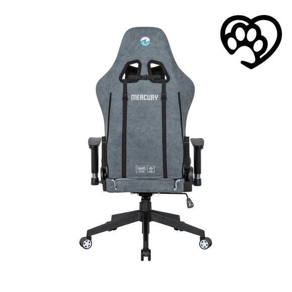 Zenox Mercury Mk-II Gaming Chair (Davis Fabric / Koala Grey)
