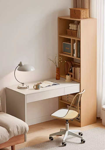 Buy light-wood-desk LR008 Innovate Multifunctional Desk Set