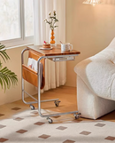 Easty 復古窄小可移動床邊桌-7